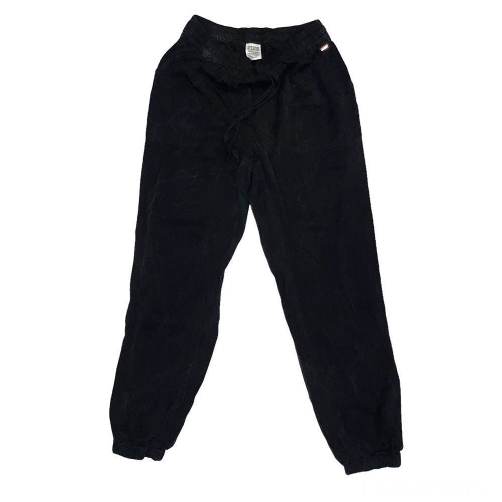 Pink Victoria Secret Womens XS Black Jogger